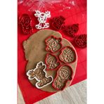 Genç 3D Winter Cookie Cutters | Kış Temalı Kurabiye Kalıpları | Yılbaşı Şekilli Kalıp Seti