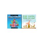 Genç Destek 2 Kitap Set/Çocuklar ve Yetişkinler İçin Yoga Oyunları/Kendi Hikayeni Yazmak İster misin