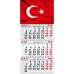 GENC DIJITAL BASKI 2026 Yılı Gemici Takvimi ---Türk Bayrağı