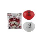 Genc Dıjıtal Baskı Atatürk Baskılı 100 Lü Kırmızı-Beyaz Balon