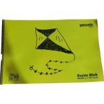 GENC DIJITAL BASKI Plastik Islanmaz Yırtılmaz Kapak 15 Yaprak Resim Defteri 35X50 - Sarı