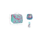 GENC DIJITAL BASKI Unicorn Desenli Termal Beslenme Çantası 3'lü Set, Çok Renkli