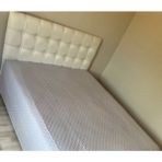 Genç Ev Home Düz Boya Lazer Kapitoneli Çok Amaçlı Pike Battal Boy 230 x 250 cm Yatak Örtüsü - Açık Gri