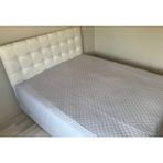 Genç Ev Home Düz Boya Lazer Kapitoneli Çok Amaçlı Pike Tek Kişilik 160 x 220 Gri cm Yatak Örtüsü