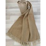 Genç Ev Home Scotch Dizlik - Tv Battaniye 130 x 170 cm Tv, Yün Battaniye - % 100 Saf Yün - Wool - Hardal - Sarı
