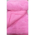 Genç Ev Home Welsoft Silikon Yorgan Tek Kişilik (Atık Malzeme Içermez) Yumuşak Bir Dokunuş / Kışlık - Yazlık ve Yatak Örtüsü Bir Arada - 155 x 215 cm - Pembe