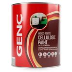 Genç9123 Siyah 0.75 lt Selülozik Parlak Ahşap Boyası