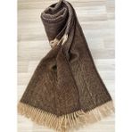 Gençev Home Saf Yün Scotch Dizlik - Tv Battaniye 130X170 * Scotch Yün Battaniye - Saf Yün - Wool - 130 x 170 cm - Açık Kahverengi