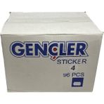 Gençler Etiketleme Makinesi No 4 96 Adet Çok Yapışkanlı Etiket