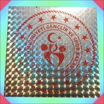 Gençlik ve Spor Bakanliği Araç Stikiri Jan Janli Çok Renkli
