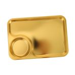 Genel 1 Atıştırma Tabağı Patates Kızartması Tabağı Kızarmış Tavuk Tabağı Yemek Servis Tabağı Metal Yemek Tabağı Aperatifler Tabağı Pirzolası Tabağı Taşınabilir Yemek Tabağı
