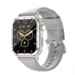 Genel Alı Saat 1,85 inç Tam Dokunmatik Ekran Android iOS Telefonlar için SmartWatch Sağlık İzleme Alı Hatırlatma Egzersiz ları Çağrı Alma/Arama