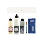 Genel Banyo Mutfak Boyası-Cadence Multi H-002 Pak Beyaz 500Ml Pya 250Ml Taş Vernik Parlak 250Ml Saten Rulo Tek Ebat