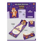 genel ge Ana Sınıfı, 1 ve 2.nci Sınıflar İçin Uygun Karne Kılıfı Gelişim Dosyası 5 Adet