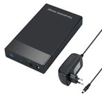 Genel Harici 6 Gbps USB 3.0 sata III 2.5 Inç 3.5 Inç Sabit Disk Muhafaza HD SSD HDD Kutusu için 2.5 "3.5" Dizüstü Masaüstü Sabit Disk