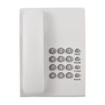 Genel Kablolu Telefon Masaüstü Sabit Telefon Duvara Monte Edilebilir Sabit Telefon Desteği Yeniden Çevir/Duraklat/Flaş/Beklet Zil Tonu Ayarlanabilir AC Güç Yok/Pil Ev İçin Gerekli Otel Resepsiyon