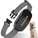 Genel Köpekler için Havlama Tasması Ayarlanabilir Eğitim Cihazı Bip i + Titreşim + Şok Modları Su Geçirmez USB Şarjı Büyük Orta ve Küçük Köpekler için Uygun