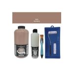 Genel Mobilya Boyası-Cadence Multisurface H-019 Açık Kahve 2Lt Ultimate Parlak Vernik 500Ml Saten Rulo Set Açık Kahve Tek Ebat