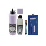 Genel Mobilya Boyası-Cadence Multisurface H-033 Irıs 500Ml Ultimate Vernik Parlak 250Ml Saten Rulo Set Irıs Tek Ebat