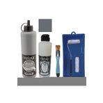 Genel Mobilya Boyası-Cadence Multisurface H-081 Grafitigri 500Ml Ultimate Vernik Parlak 250Ml Satenruloset Grafiti Gri Tek Ebat