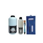 Genel Mobilya Boyası- Multisurface H-036 M.Mavi 2Lt Ultimate Parlak Vernik 500Ml Saten Rulo Set M.Mavi Tek Ebat