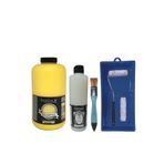 Genel Multisurface H-009 Sarı 2Lt Ultimate Parlak Vernik 500Ml Saten Rulo Set Sarı Tek Ebat