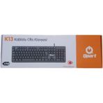 Genel Qpart K13 USB Ofis Klavyesi Q Tr Kablolu