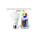 Genel Seastar 9W Rgb Led Renk Değiştiren Ampul, 64266
