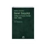 Genel Sosyoloji - Pierre Bourdieu