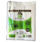 Genel Tedarik Doğanpack Şeffaf Naylon 2 lik 23x36 Cm. Bakkaliye Poşeti Torbası - 1 Kg. - Ort. 190 Adet - 1 Paket