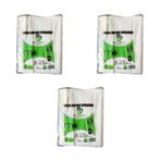 Genel Tedarik Doğanpack Şeffaf Naylon 3 lük 25x42 Cm. Bakkaliye Poşeti Torbası - 3 Kg. - Ort. 420 Adet - 3 Paket