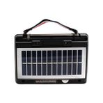 Genel Tedarik KTF-1428 Solar Panel Destekli Şarjlı Bluetooth Hoparlör – Fm/am/sw Radyo Aux ve - EMTHBA1044-9