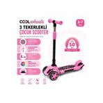 genel tr Luna Elite 3 Tekerlekli Katlanabilir Led Işıklı Scooter