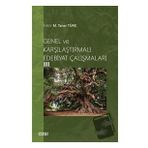 Genel ve Karşılaştırmalı Edebiyat Çalışmaları 3 Çizgi Kitabevi Yayınları