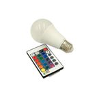 Genel Winnboss Uzaktan Kumandalı 6500K 9W Rgb Led Ampul Beyaz Işık, Standart, YK-270013, Çok Renkli, Kadın