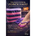 GenelTedarik Pawlence Tek Kullanımlık 50 çift Pedikür Terliği