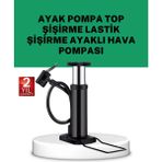 General Çok Amaçlı Ayak Pompası Dayanıklı Pratik Hava Pompası - Belirtilmemiş - (ClearEyelets)Black-RadiantOrchid