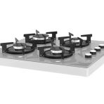 General Glo 2240STG 60 cm Gümüş Set Üstü Cam Ocak