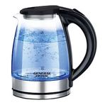 General Home GH-3300 Şeffaf Elektrikli Cam Su Isıtıcı Kettle
