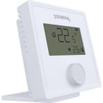 General Life General GAIA HT25 Rf Kablosuz Oda Termostatı Beyaz Dijital Kontrol Paneli ile Enerji Tasarrufu