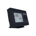 GENERAL Life HT250 RF Kablosuz Dijital Oda Termostatı - Siyah