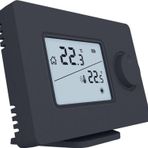 GENERAL Life Ht250 Siyah Set Kablosuz Dijital Oda Termostatı