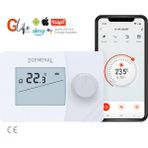 General Life Mitra HT250S RF SMART Kablosuz Wi-Fi Akıllı Oda Termostatı - Beyaz