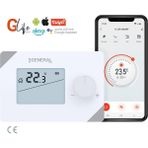 General Life Nora HT260S Rf Smart Kablosuz Wi-Fi Akıllı Oda Termostatı - Beyaz