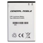 General Mobile 6610969 GM 6 DS 2800 MAH Batarya