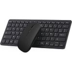 General Mobile E-Tab 4 10.1" Uyumlu Kablosuz Wireless Pilli Klavye Mouse Seti - Siyah