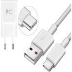 General Mobile Era 30 Uyumlu Hızlı Şarj Aleti Type C 18W 3A Şarj Set - Beyaz