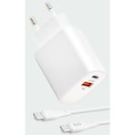 General Mobile Gm 20 21 Plus 21 Pro Şarj Aleti 38W Type-C Hızlı Set SZ-SG76 - Beyaz