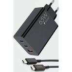General Mobile Gm 20 21 Plus 21 Pro Şarj Aleti 3İn1 65W Type-C Hızlı Set Sz-Sg88