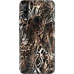 General Mobile Gm 20 Pro Kılıf Desenli Baskılı Tpu Rubber Kapak Leopar Sanat - 001-Renkli